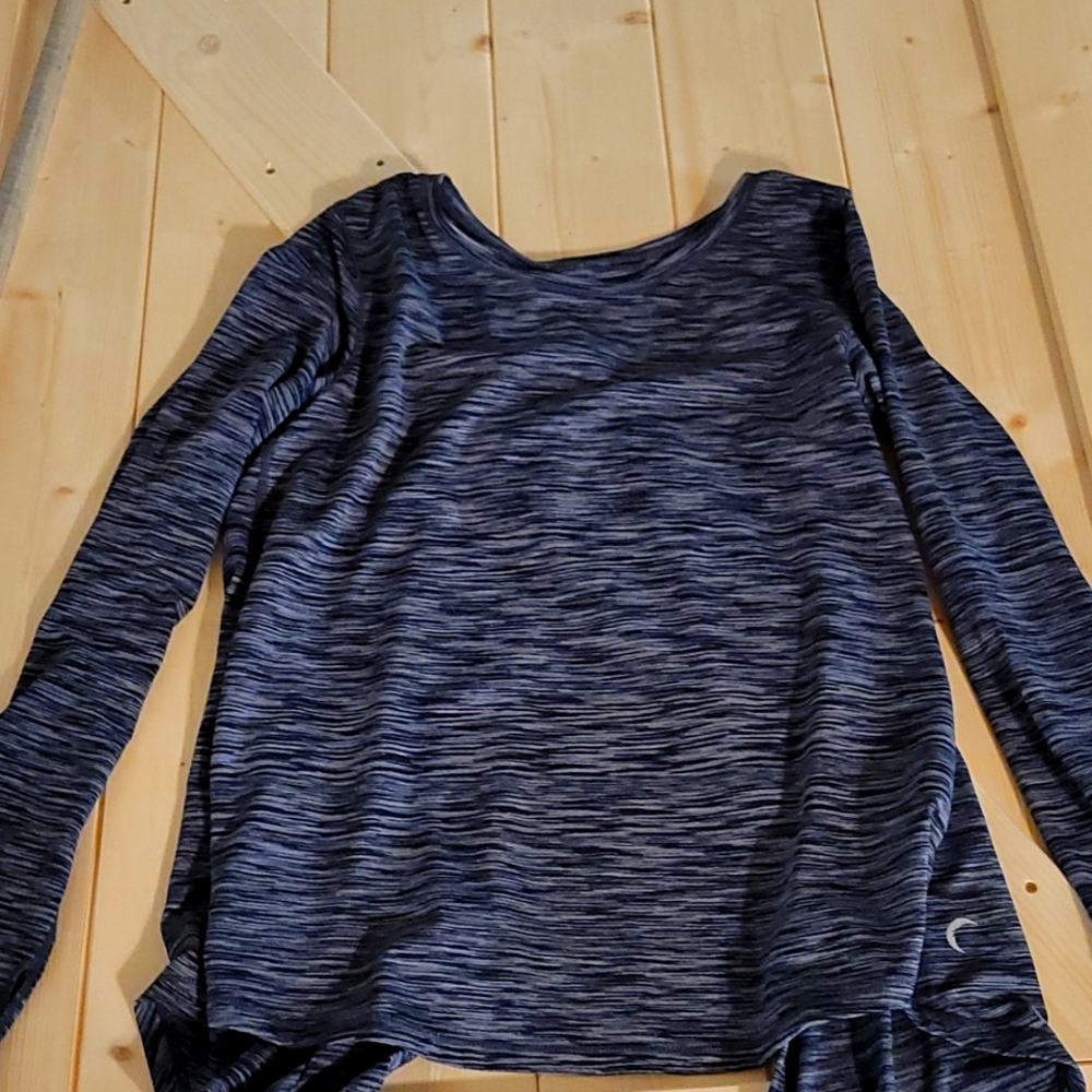 ZYIA Split Back Long Sleeve T